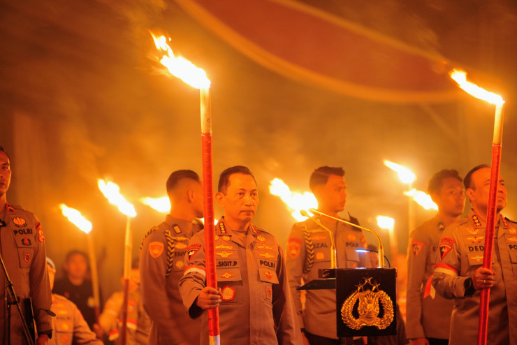 Kapolri Pimpin Renungan Nilai-Nilai Ksatria Bhayangkara, Komitmen Moral dalam Transformasi Polri