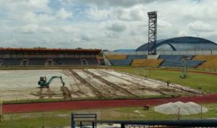 Pemprov Riau Rehab 6 Venue PON Riau 2012, Ini Progresnya
