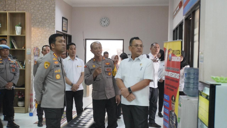 Tim Studi Kelayakan Mabes Polri Tinjau Pembentukan Satres PPA dan PPO di Polresta Sidoarjo