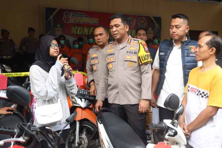 Polresta Sidoarjo Ungkap Kasus Curanmor
