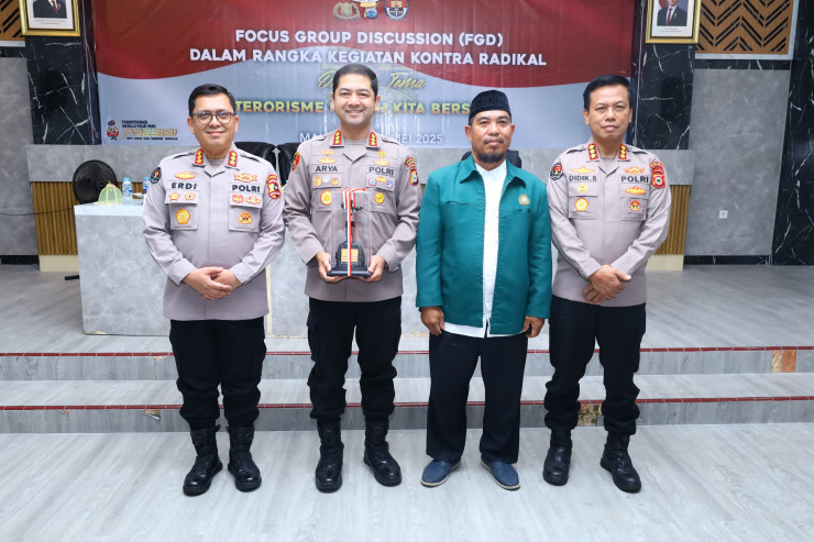 Divhumas Polri Gelar FGD Kontra Radikal: “Terorisme adalah Musuh Kita Bersama” di Polrestabes Makassar