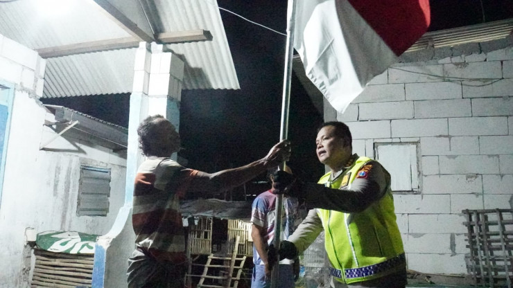 Baksos Kemerdekaan Polresta Sidoarjo di Dusun Kepetingan