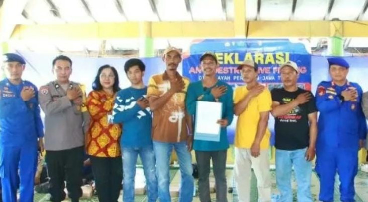 Ditpolairud Polda Jatim Kampanyekan Laut Sehat Nelayan Kuat