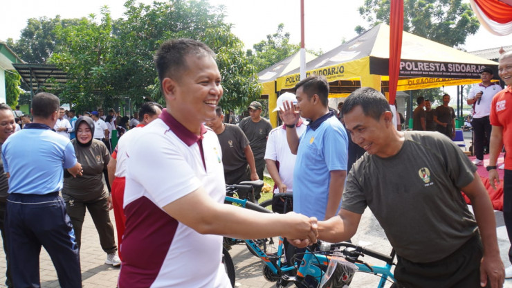 Netralitas dan Soliditas TNI-Polri Sidoarjo Siap Sukseskan Tahun Politik 2024