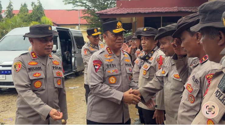 Wakapolri Tinjau Penanganan Dampak Bencana di Aceh Tamiang, Ratusan Kendaraan dan Personel Disiapkan
