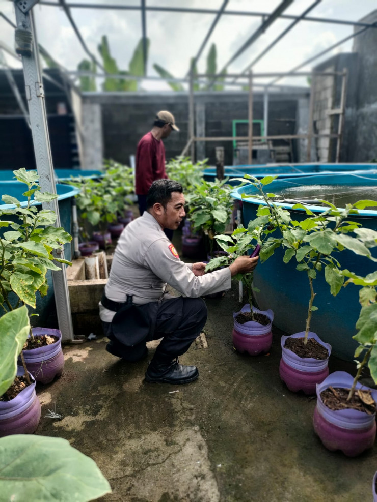 Polresta Sidoarjo Optimalkan Peran Polisi Desa Wujudkan Swasembada Pangan